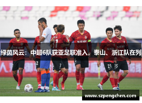 绿茵风云：中超6队获亚足联准入，泰山、浙江队在列